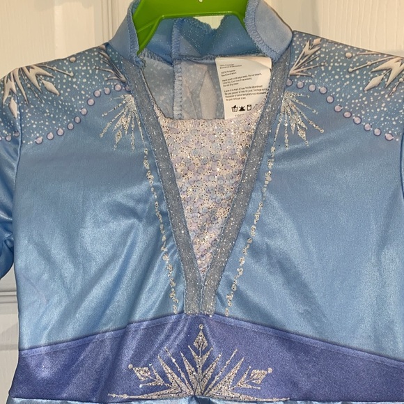 Disney Frozen Elsa Toddler Girls Halloween Costume Dress Size 2T - Picture 5 of 15